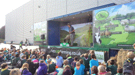 Let’s Talk Farming Sheep Road Show at Bear Scout Day