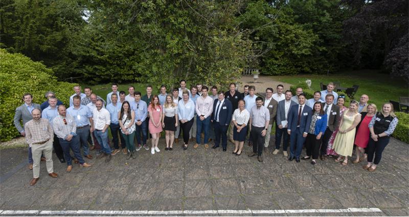A group photo from the PIP (Poultry Industry Programme) alumni event at Chesford Grange