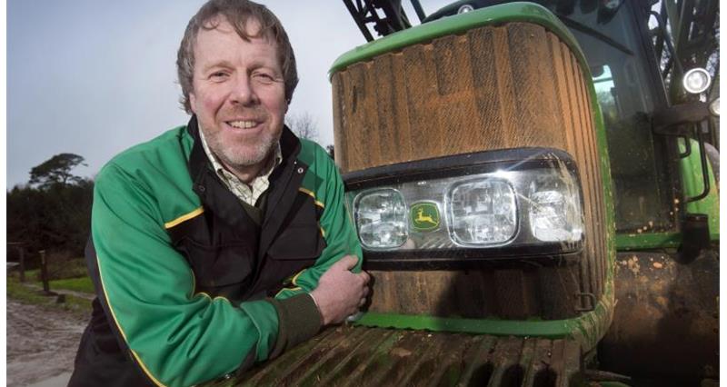 Mike Hambly with tractor_26145