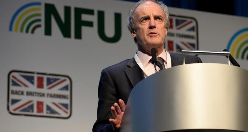 An image of Martin Haworth at NFU Conference 2015.