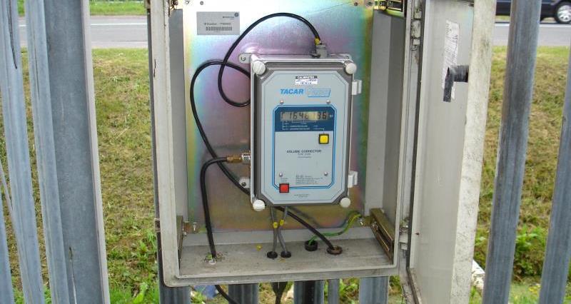 A gas meter