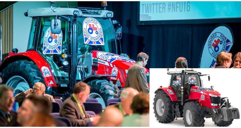 red tractor at NFU16_33038