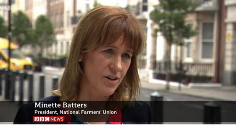 nfu president minette batters interview on bbc news about ippc land use report_67665