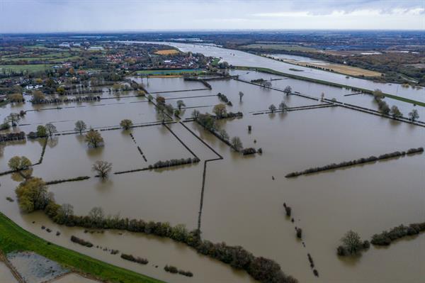 Flooded land, Fishlake, Doncaster, November 2019_70557