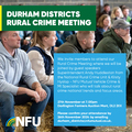 Durham Districts Rural Crime Mtg