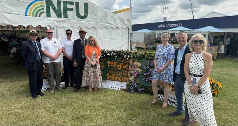 NFU staff at the Lincolnshire Show 2024