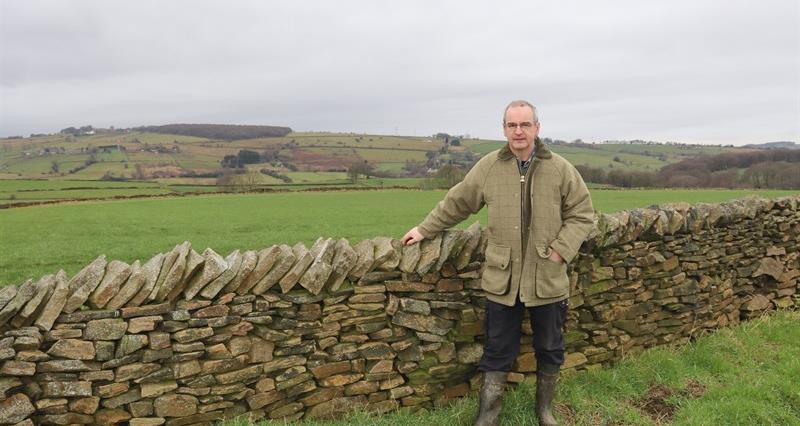 New NFU county chair for Derbyshire, David Handford
