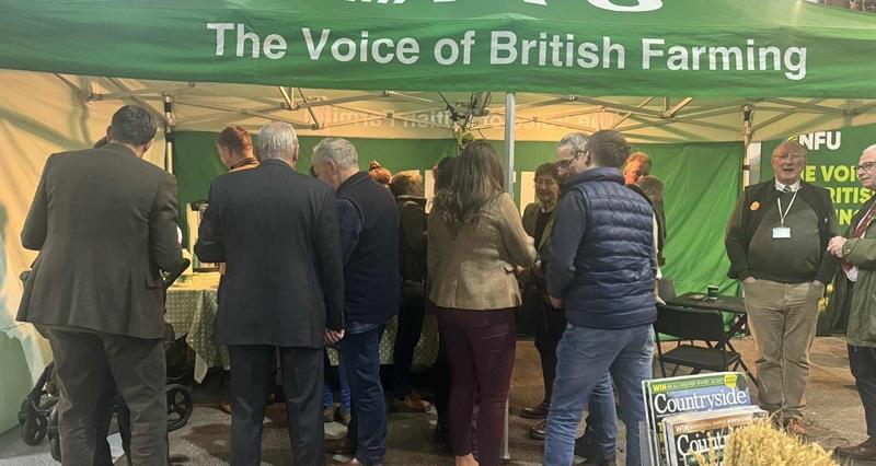 NFU stand at the English Winter Fair