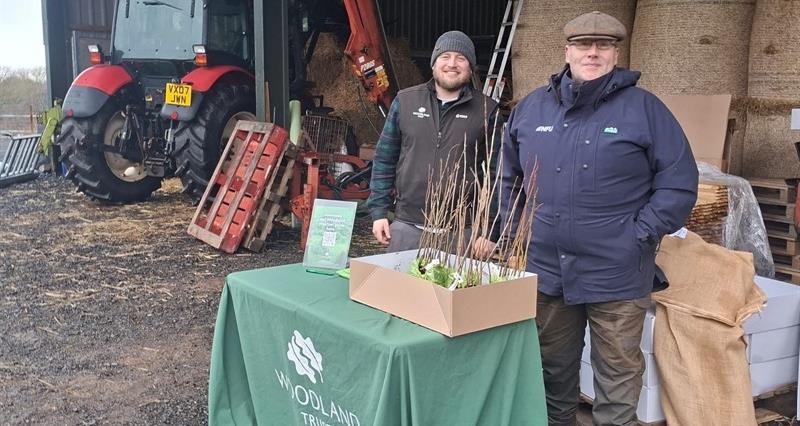 Midlands tree giveaway with the Woodland Trust