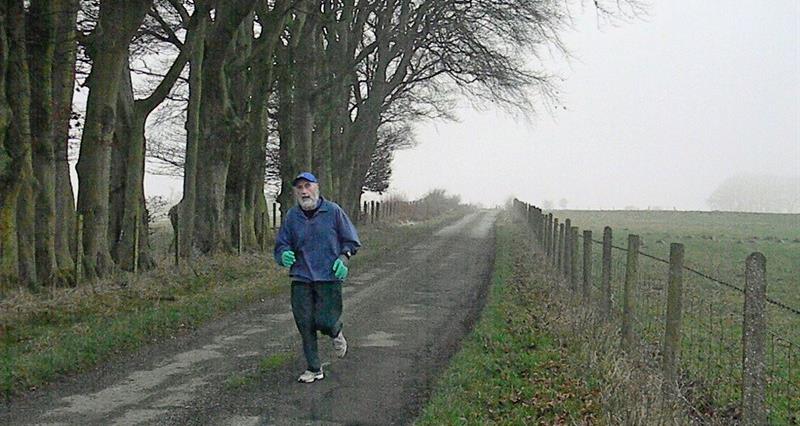 Farmer Mervin, 80, takes on marathon in memory of beloved wife
