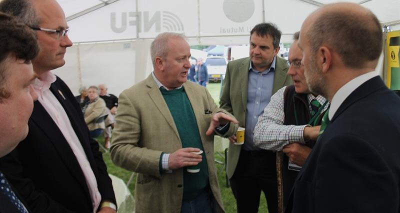 MP Mark Pritchard at the Shropshire Show 2026