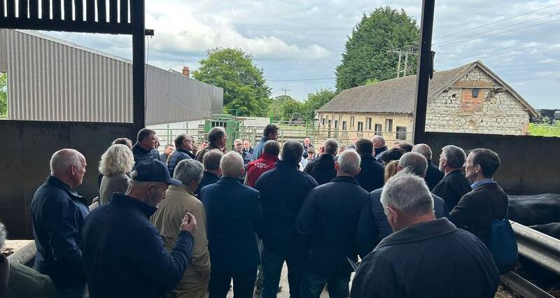 Members of the Irish Farmers' Association visited two Warwickshire farm businesses on a visit hosted ny the NFU