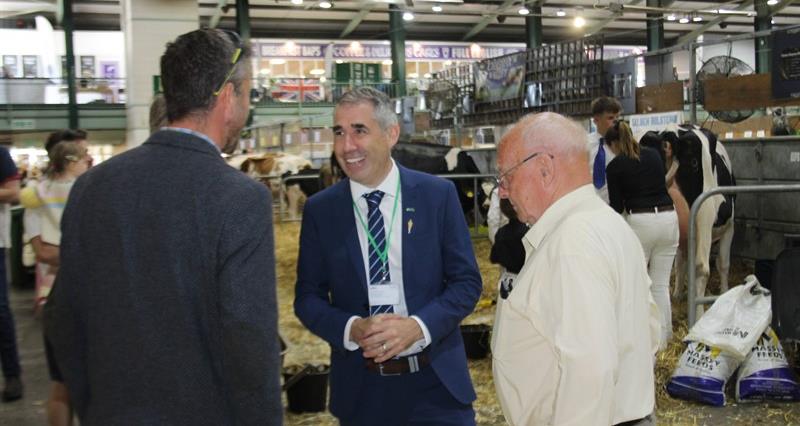 NFU Deputy President Paul Tompkins at Staffordshire Show 2026