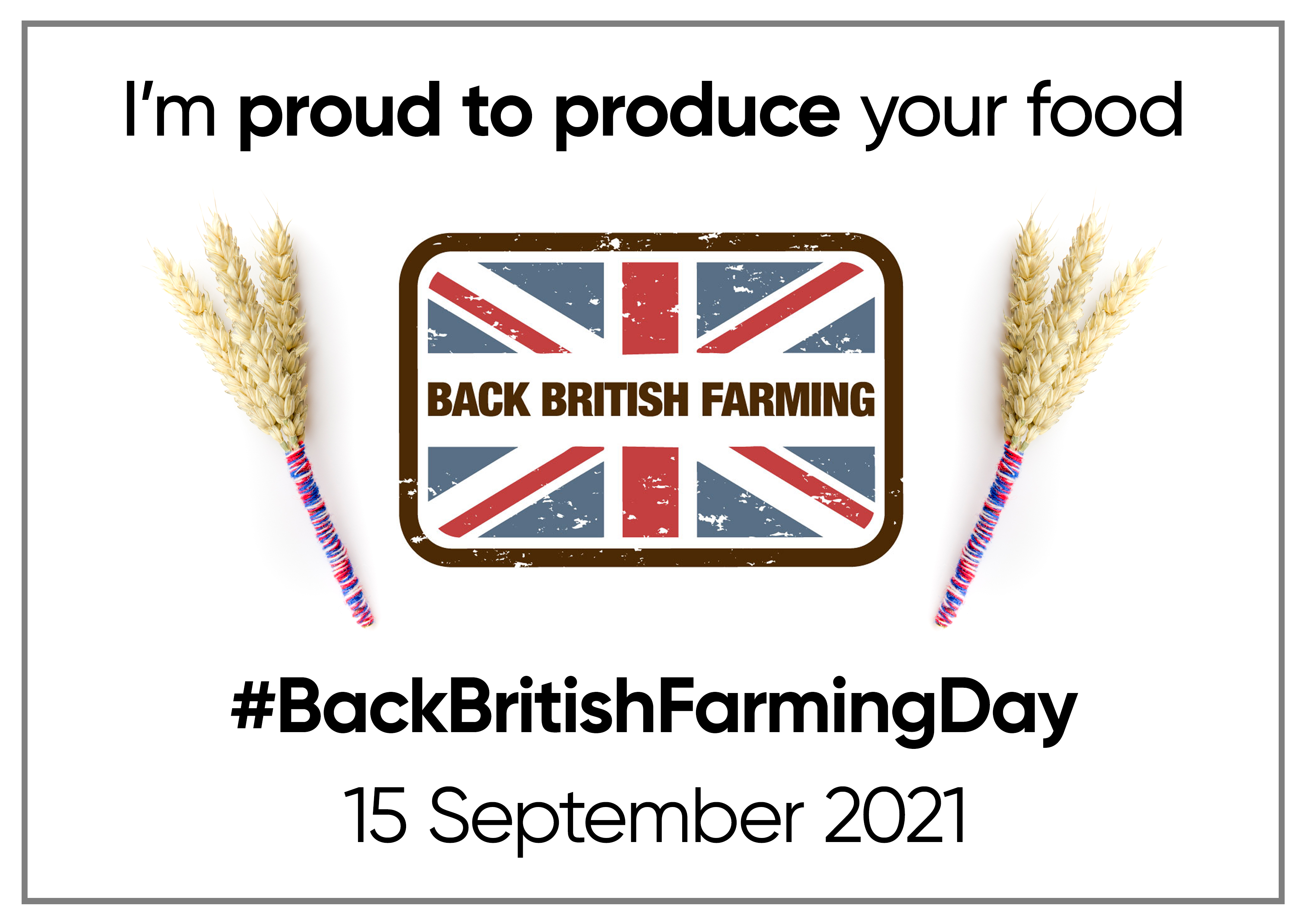 back british farming day pledge card