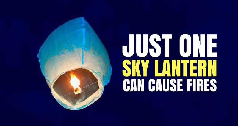 sky lanterns without fire