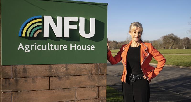 Image of Minette Batters at NFU HQ.