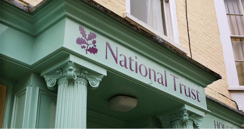 National Trust shop front