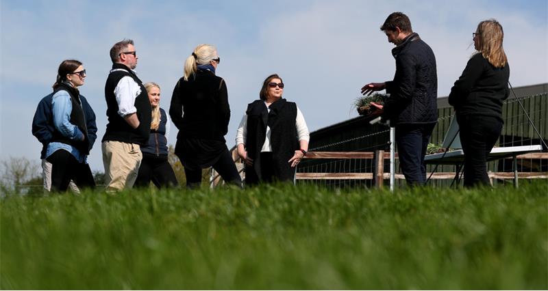 Food and Farming Fellowship Scheme. MP visit to Bromstead Farm in Shropshire