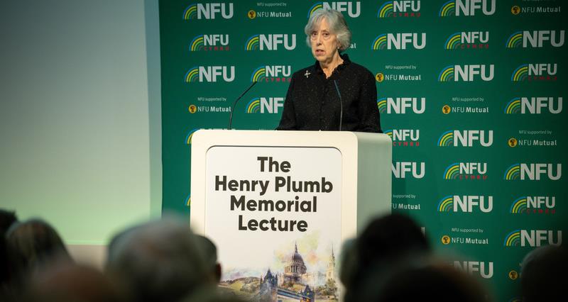 The Baroness Manningham-Buller speaking at the NFU Lord Henry Plumb Memorial Lecture 