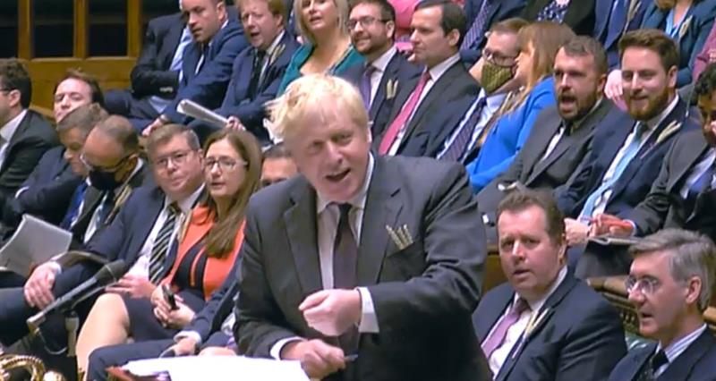 MPs wearing their wheat sheaf badges at the Houses of Parliament