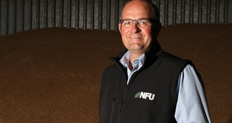 NFU Vice President Tom Bradshaw on farm