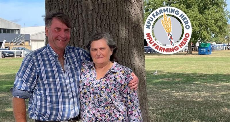 NFU Community Farming Hero: Andy and Lynda Eadon