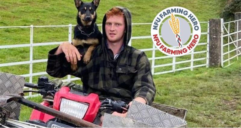 NFU Community Farming Hero: Morgan Tudor - Cymru 