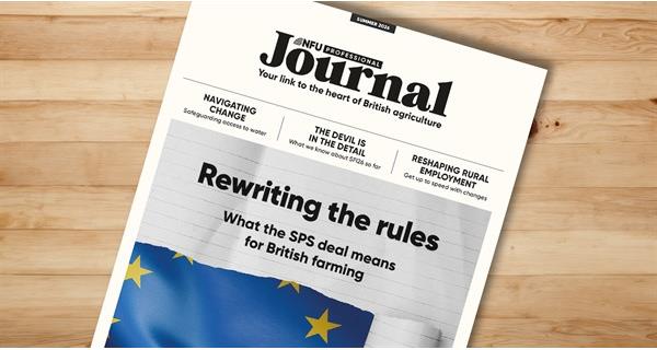 NFU Pro Journal on a desk - June 26