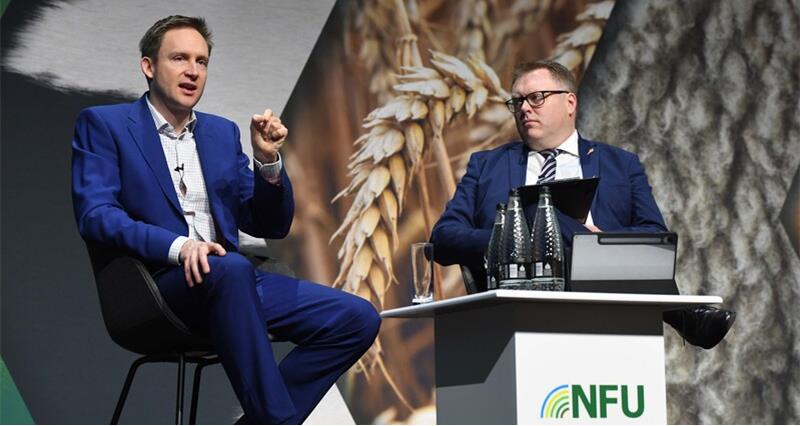 Deltapoll Director Joe Twyman talks to NFU Director General about new polling on the importance of farming at NFU Conference 