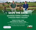 Save the date nfu cymru sustainable farming conference 2026