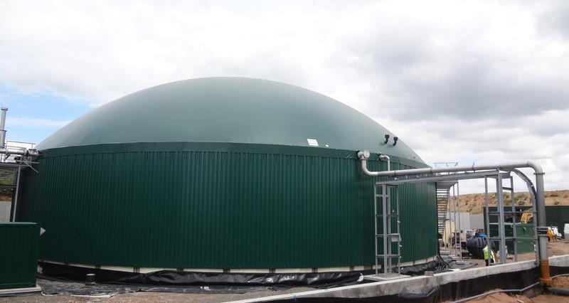 A newly constructed AD plant
