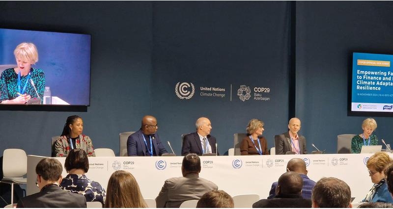 Ceris moderates empower farmers access to finance at COP29