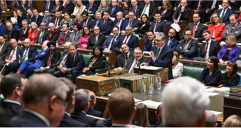 MPs debating in the House of Commons