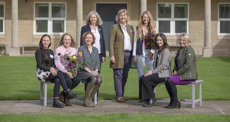 A group of women speakers at the Yorkshire Agricultural Society