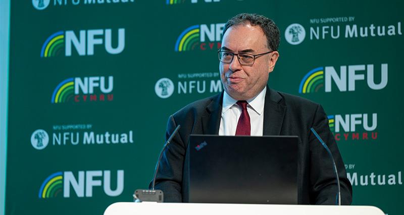 Governor of the Bank of England Andrew Bailey