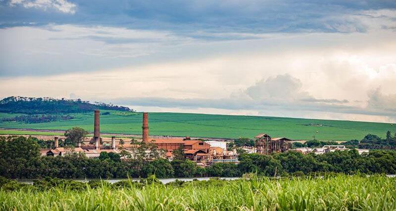 Sugar cane factory in Brazil