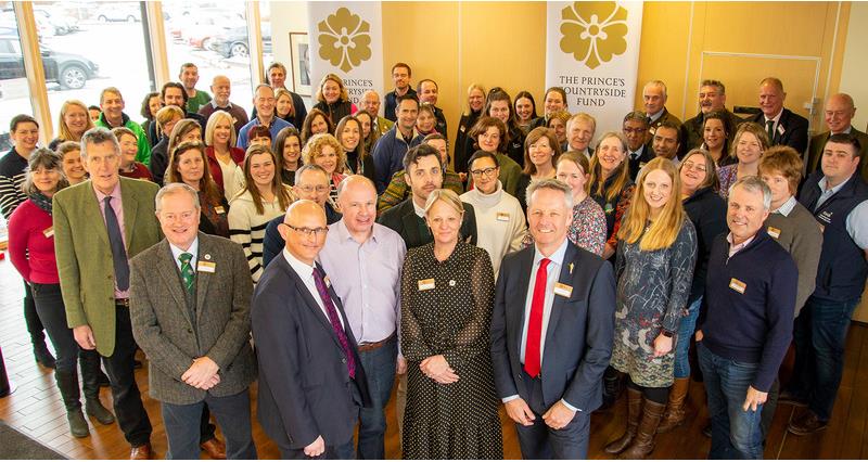 An image of all the farming charities gathered together at NFU HQ