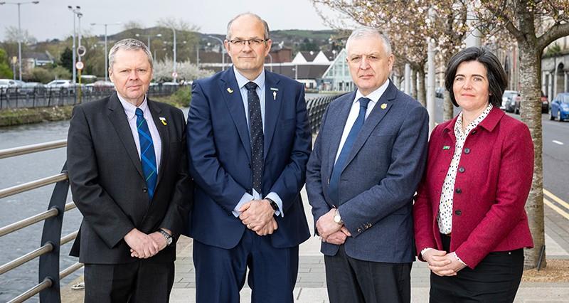 Andrew Connon, Tom Bradshaw, William Irvine and Abi Reader