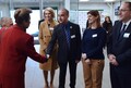 Princess Royal with the NFU team at Valley Grown Nurseries