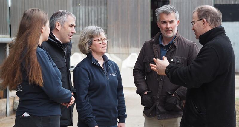 NFU Deputy President, members and York and North Yorkshire Mayor discuss dairy sector issues
