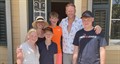 Richard Messenger and his family MND YFC fundraiser article
