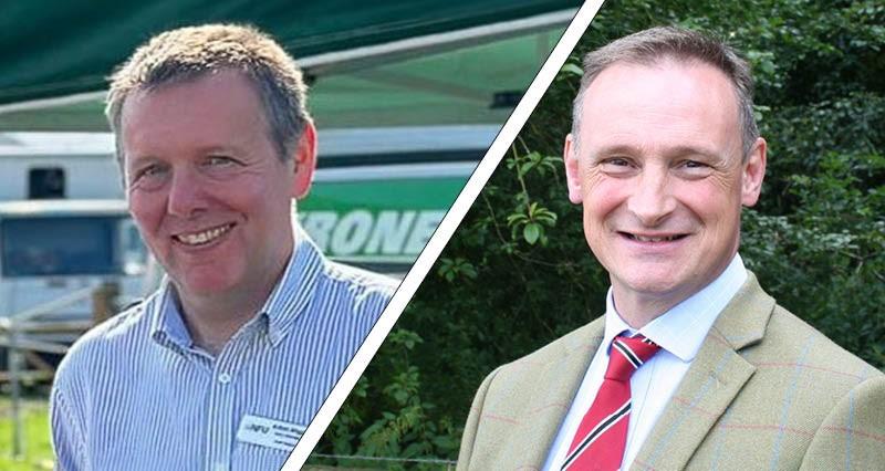 Photos of Adam Briggs and David Hall side by side