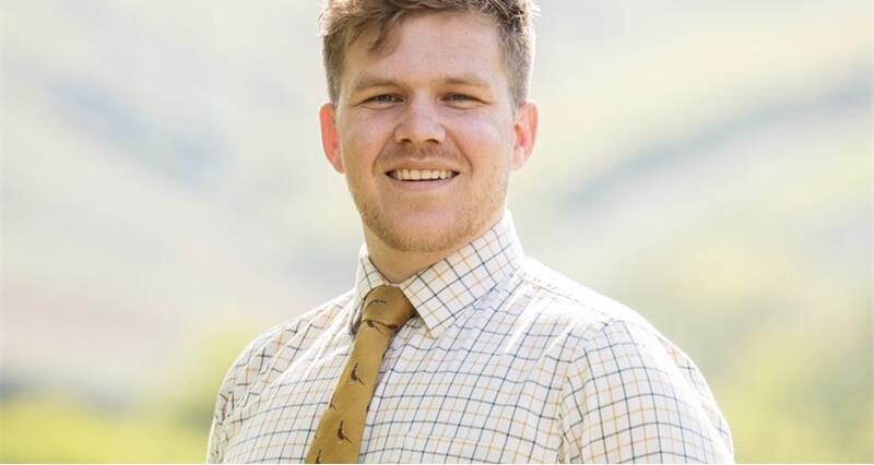 A photo of new NFU Honley Group Secretary Joel Long