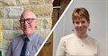 Robert Nobles and Helen Fletcher retire