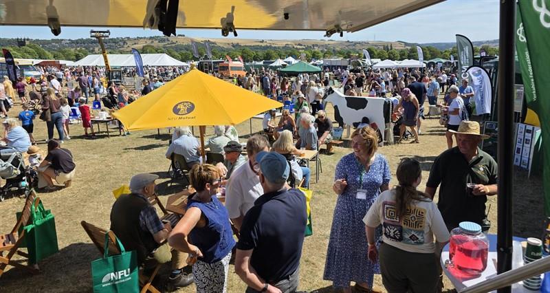Photo of the Honley and Halifax stand at the Halifax Agricultural Show 2026