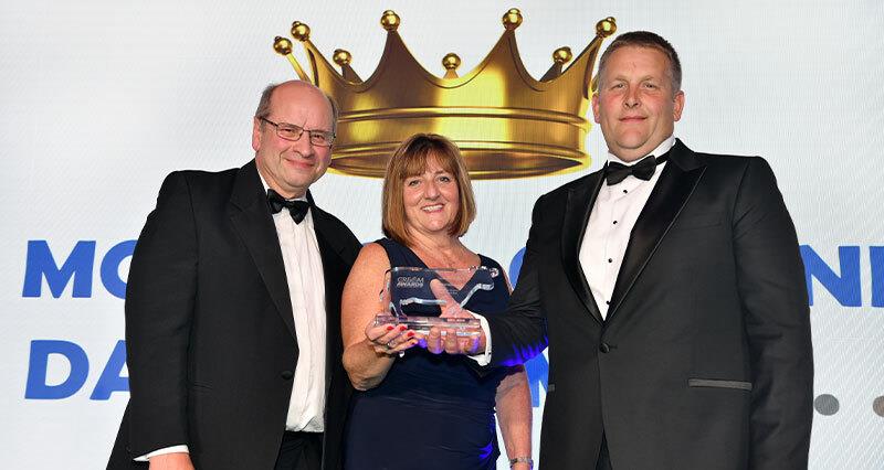 Ian Harvey, Jo Luxton and Mike Wood at The Cream Awards