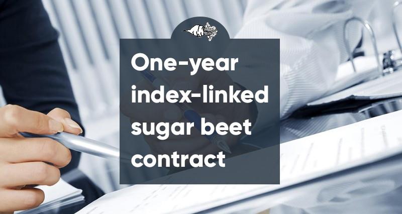 One-year index linked sugar beet contract