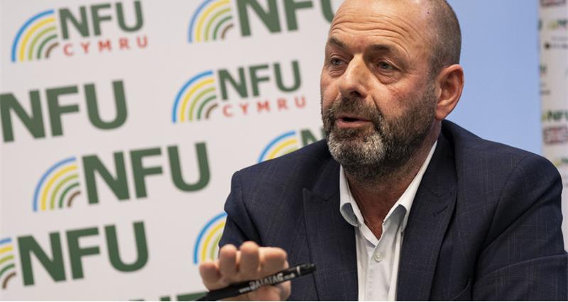 A photo of NFU Dairy Board chair Michael Oakes.