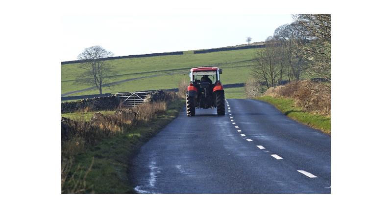 manifesto asks, tractor on road, transport, general election 2015_27746