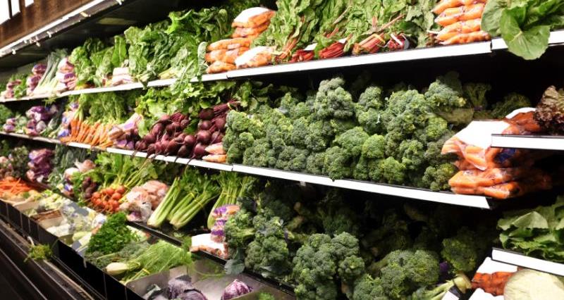 A generic image of supermarket shelves